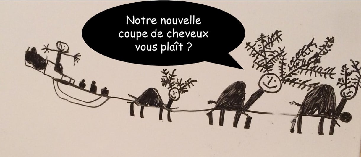 La Gazette de Lorette laisse la parole aux rennes du père Noël